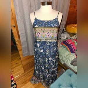 XXL Maxi Floral Dress Summer Festival